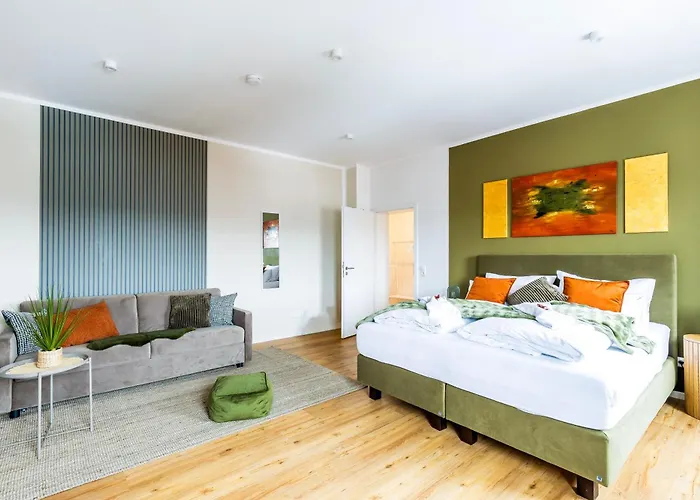 Art Loft Mit 3 Schlafzimmern I 98 Qm I 2 Arbeitsplaetze I 8 Gaeste Пассау