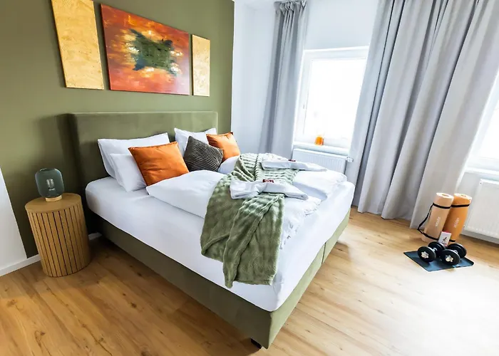 Art Loft Mit 3 Schlafzimmern I 98 Qm I 2 Arbeitsplaetze I 8 Gaeste * Пассау