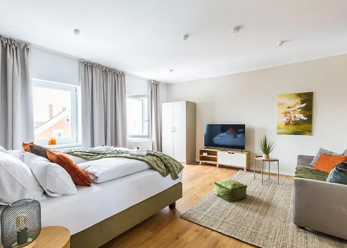 Апартаменты Art Loft Mit 3 Schlafzimmern I 98 Qm I 2 Arbeitsplaetze I 8 Gaeste