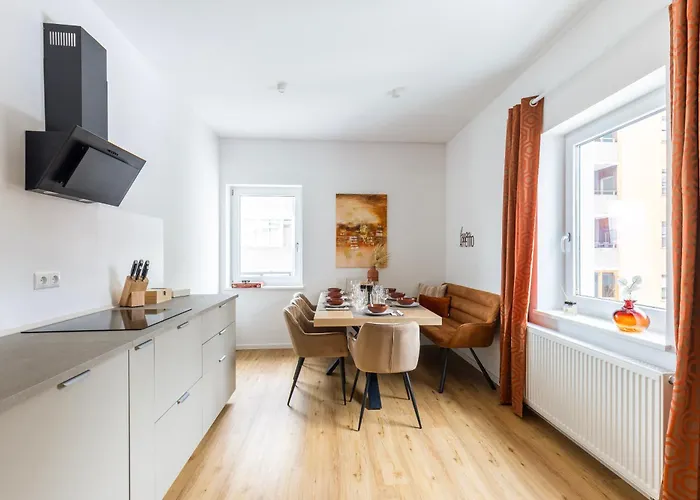 Апартаменты Art Loft Mit 3 Schlafzimmern I 98 Qm I 2 Arbeitsplaetze I 8 Gaeste
