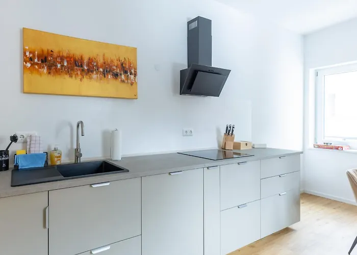 Art Loft Mit 3 Schlafzimmern I 98 Qm I 2 Arbeitsplaetze I 8 Gaeste Апартаменты Пассау
